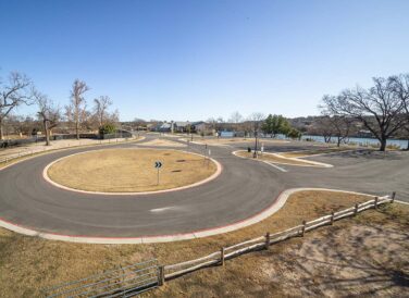 roundabout at Marble Falls Park